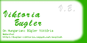 viktoria bugler business card
